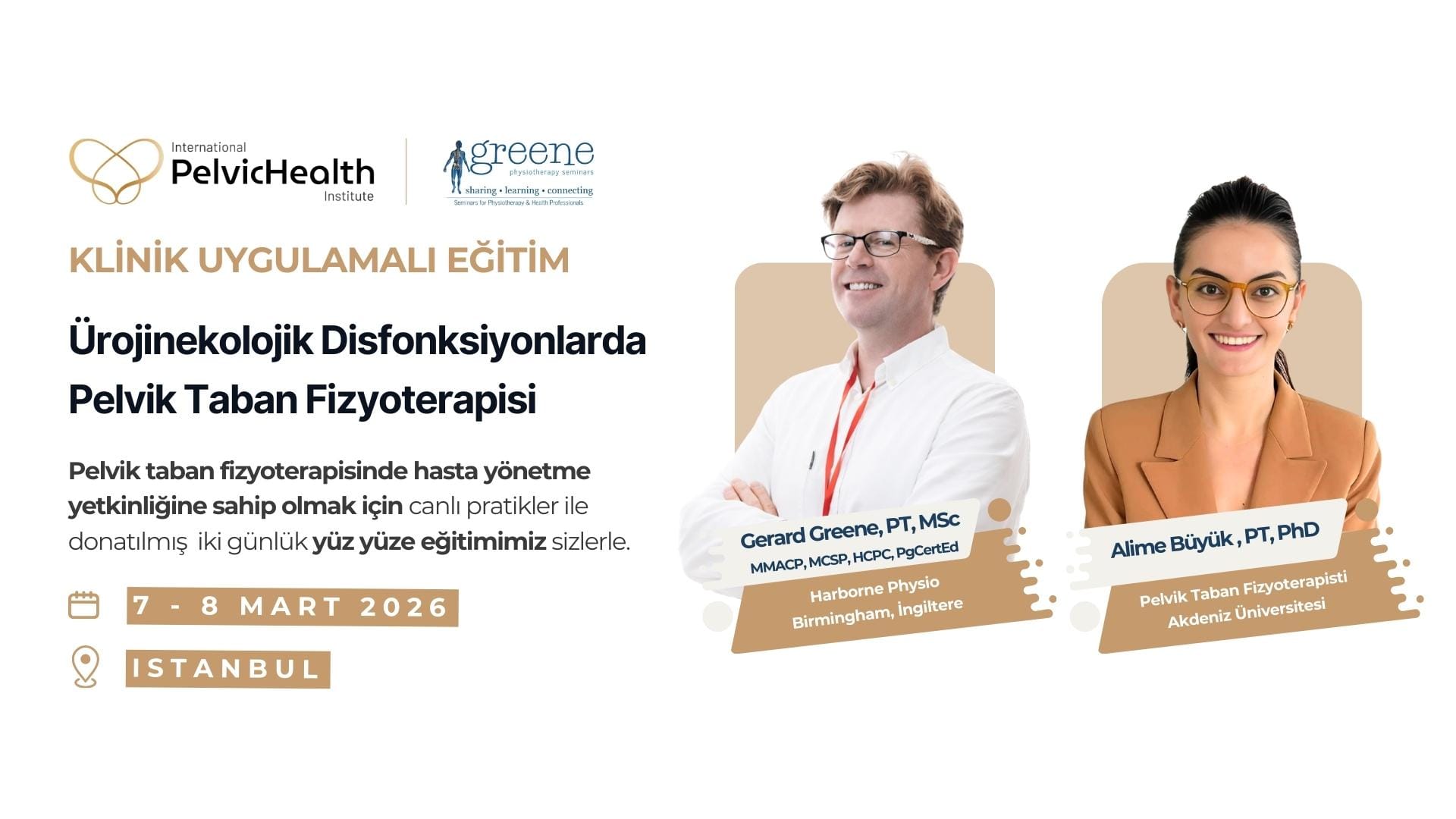 Ürojinekolojik Disfonksiyonlarda Pelvik Taban Sağlığı Eğitimi